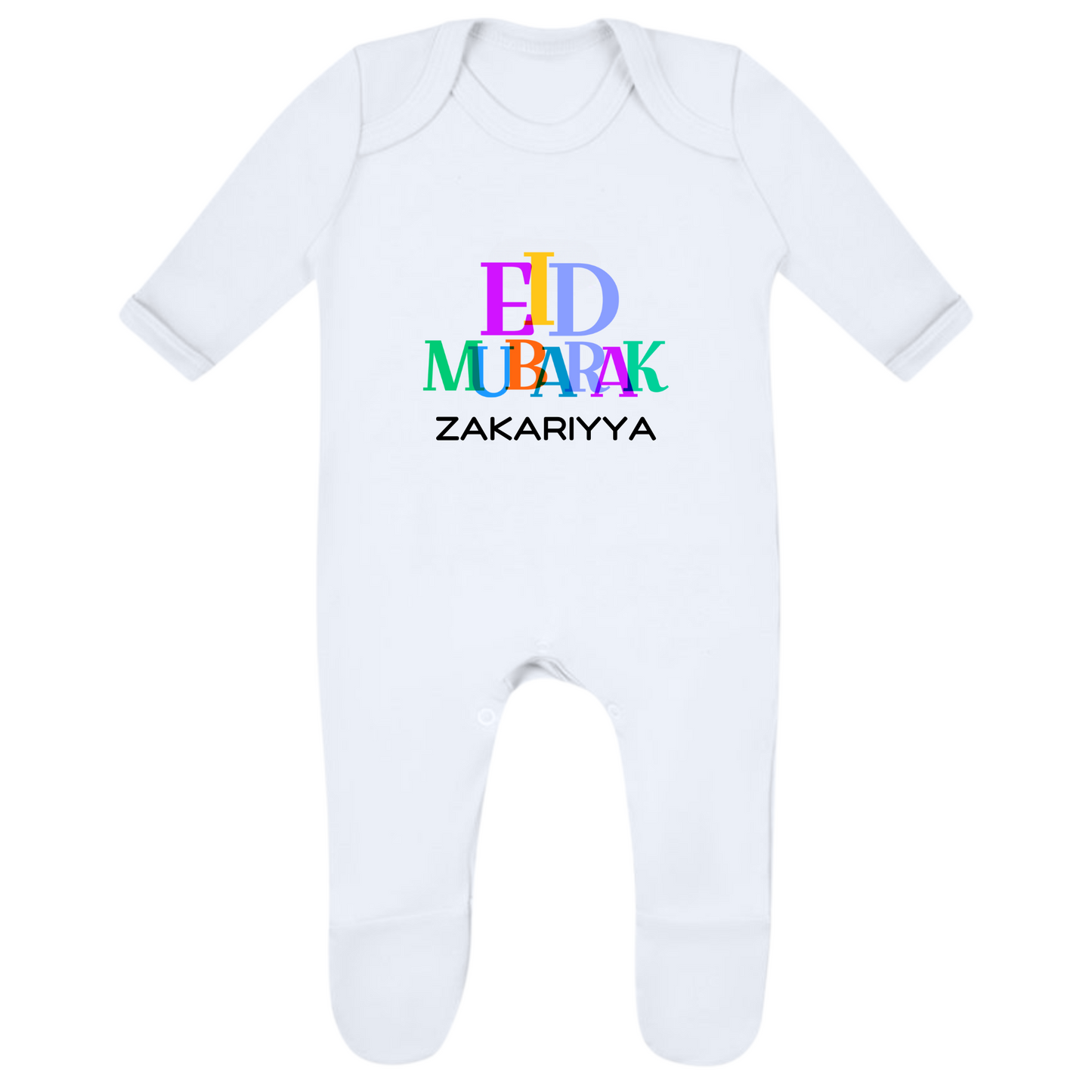Personalised Eid Baby Rompersuit – Eid Radiance