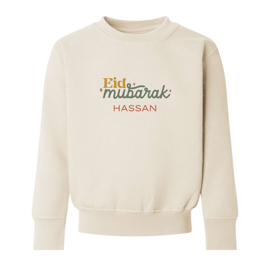 Personalised Eid Baby & Kids Sweatshirt – Eid Whirl