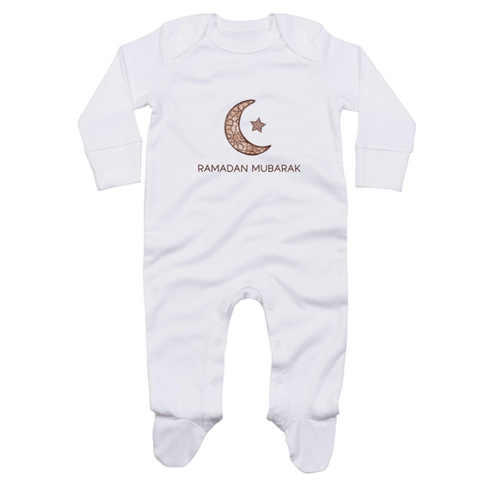 Classic Baby Onesie - Ramadan Mosaic Moon