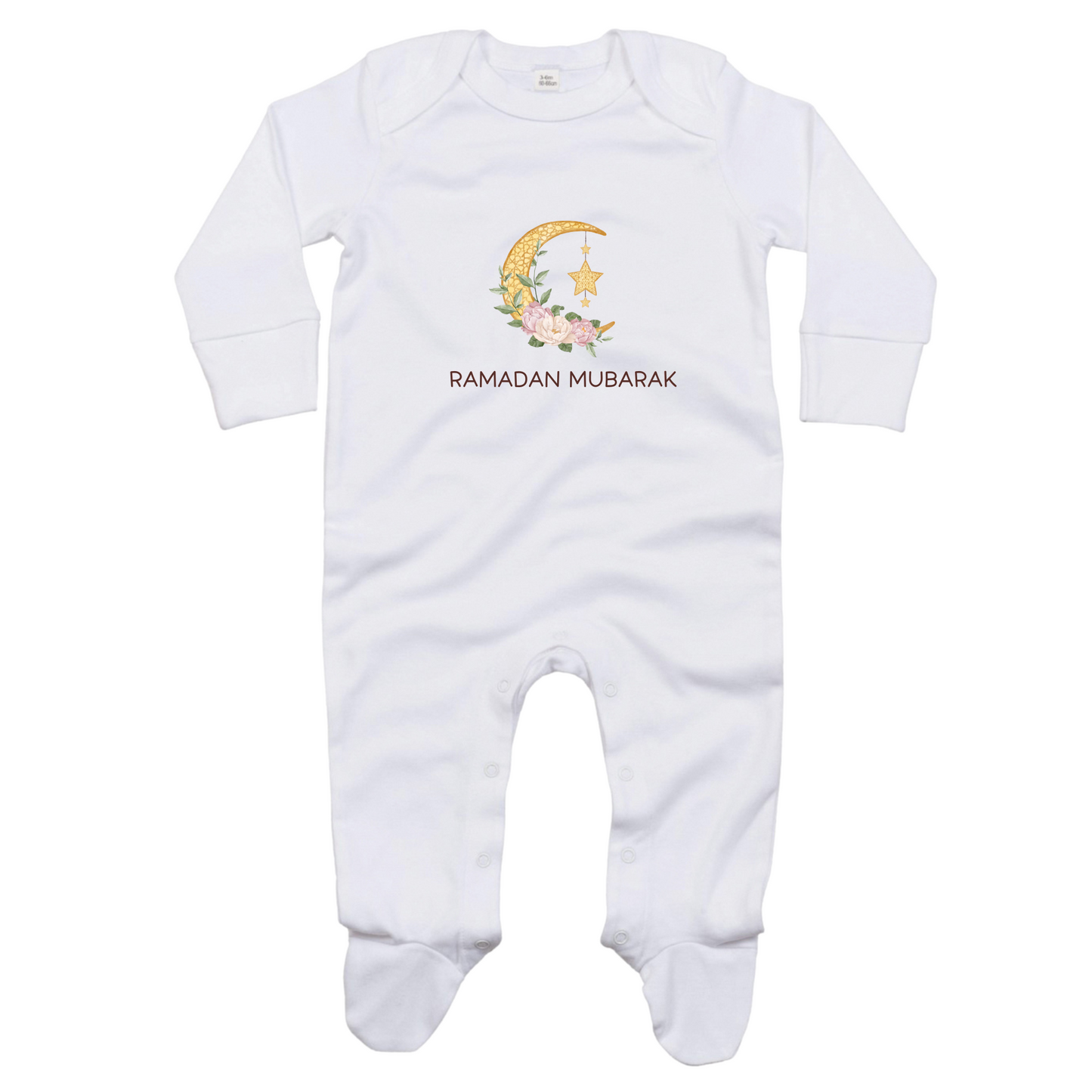 Classic Baby Onesie - Ramadan Floral Moon