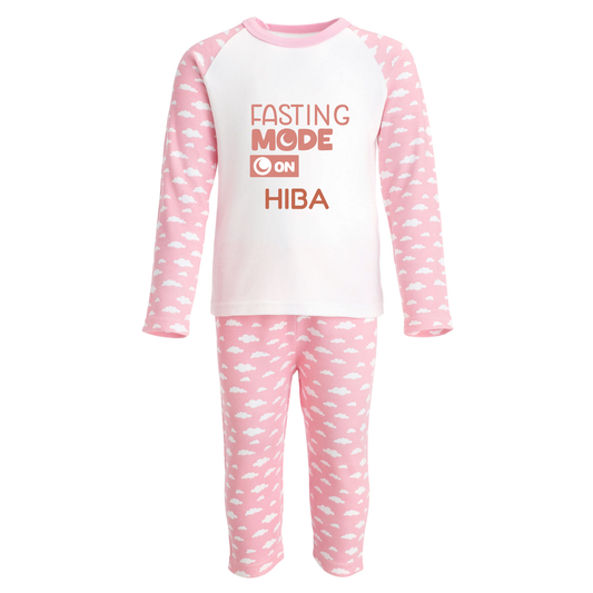 Personalised Baby & Kids Pyjamas – Fasting Mode On