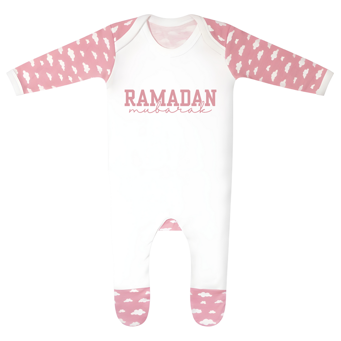 Classic Baby Cloud Sleepsuit - Ramadan Mubarak