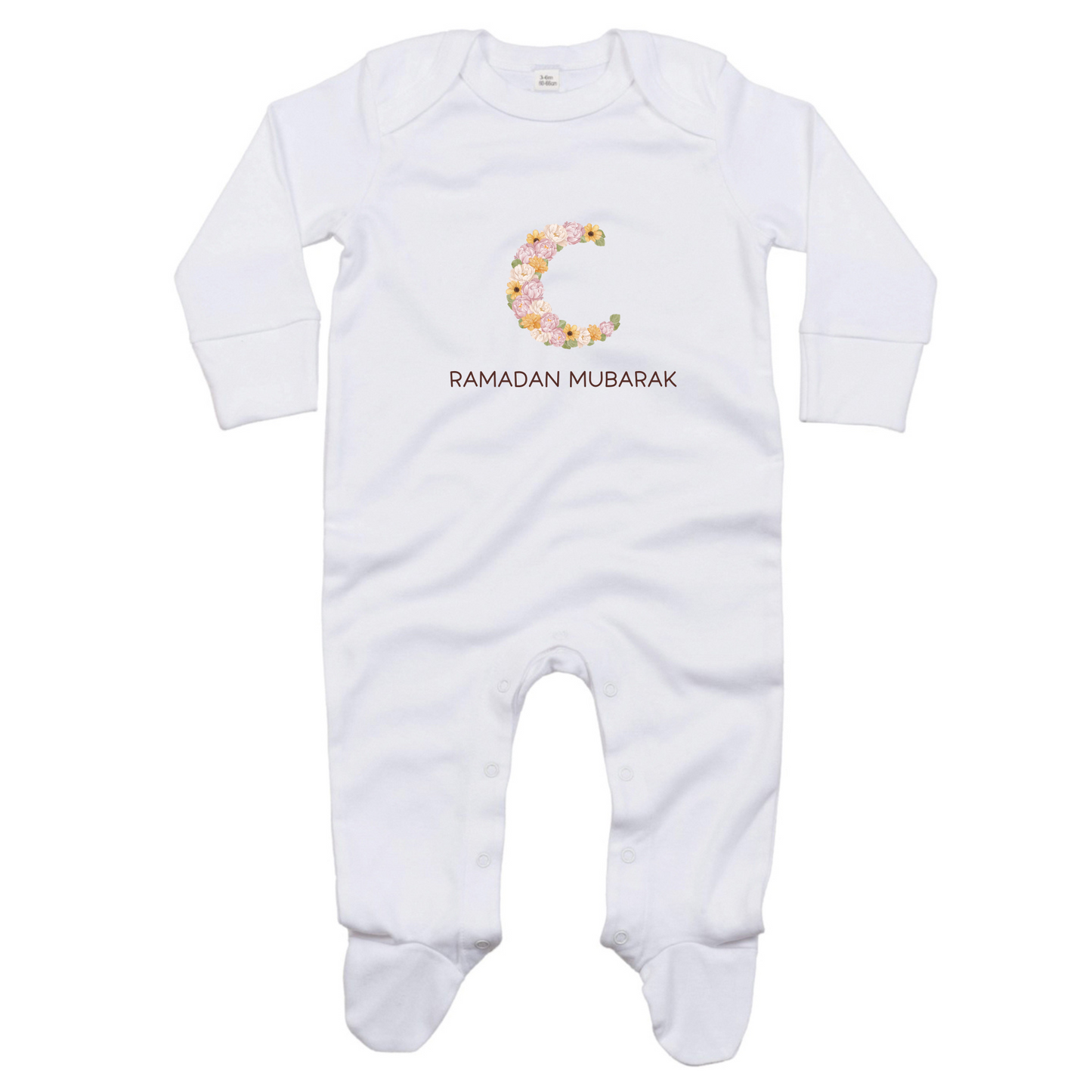 Classic Baby Onesie - Ramadan Floral Moon