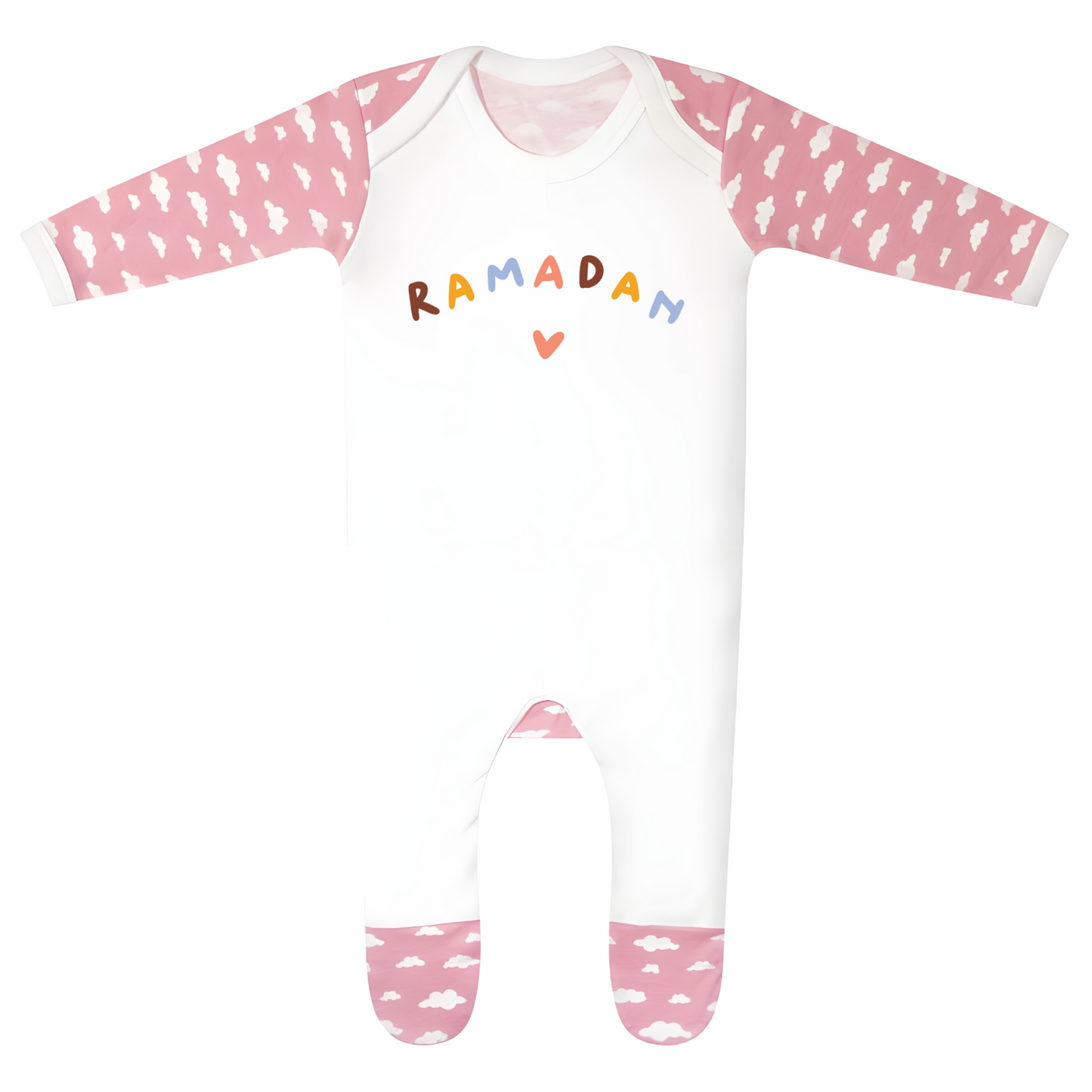 Classic Baby Cloud Sleepsuit - Ramadan Love