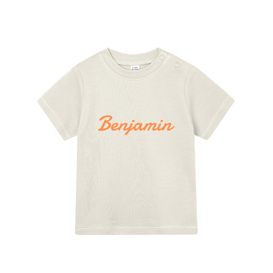 Personalised Organic Baby & Toddler T-Shirt
