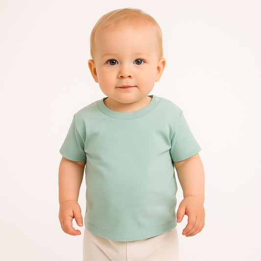 Personalised GOTS Organic Baby T-Shirt