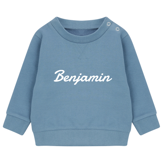 Personalised Sustainable Baby & Kids Sweatshirt