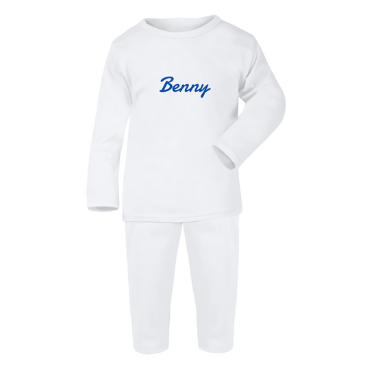 Personalised Baby Pyjama Set