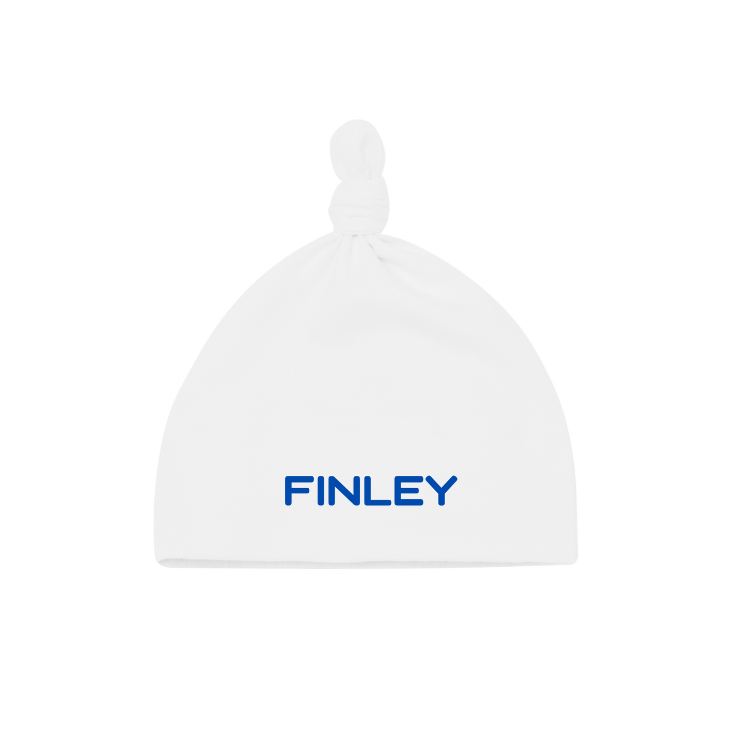 Personalised Organic Baby Knot Hat