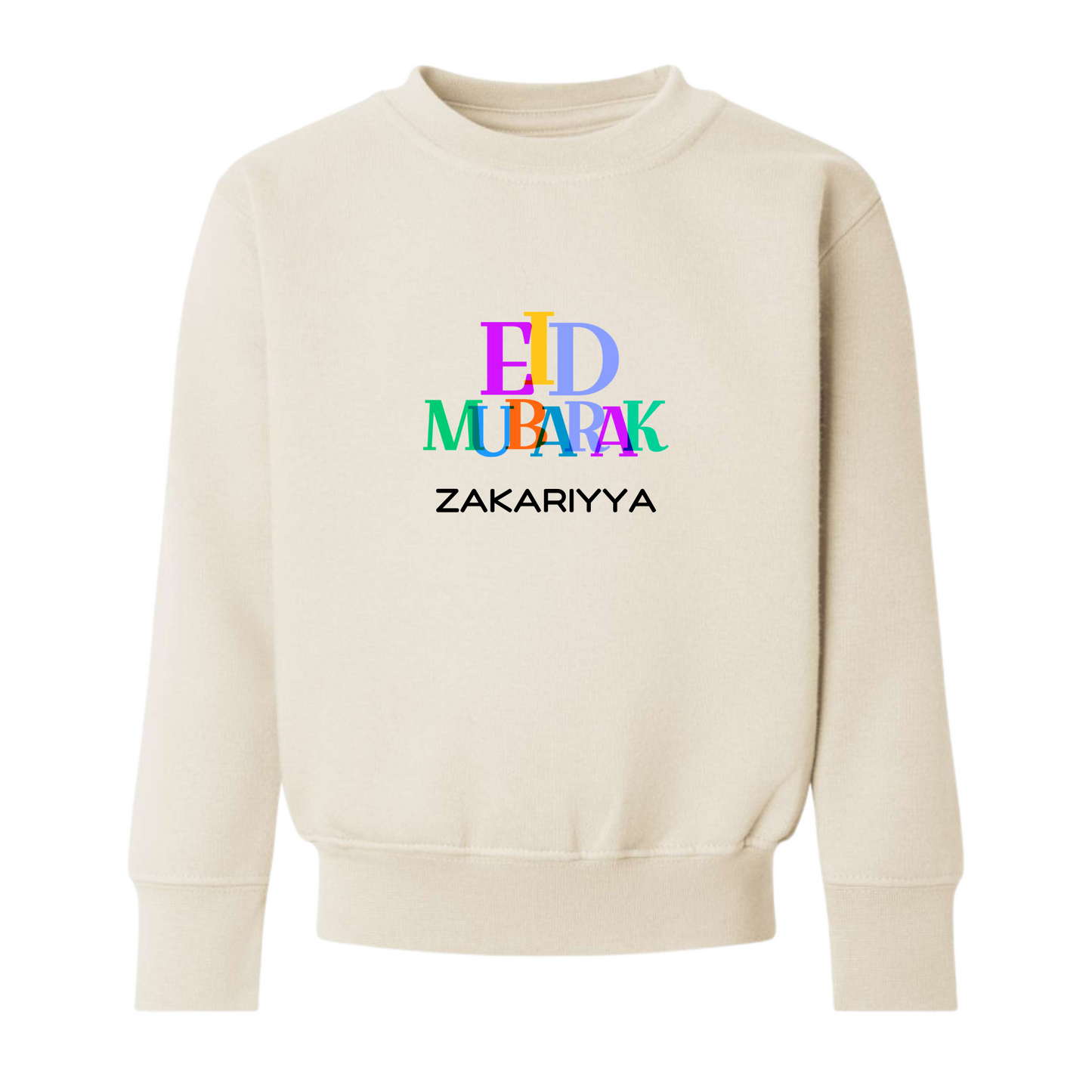 Personalised Eid Baby & Kids Sweatshirt – Eid Radiance