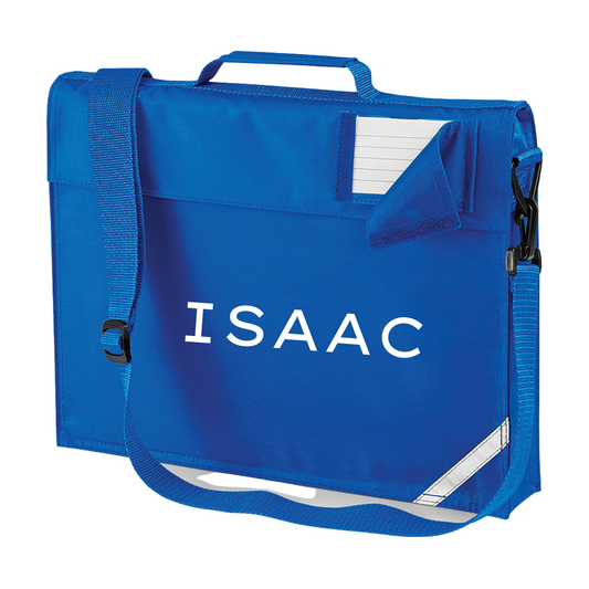 Personalised School Book Bag with Strap
