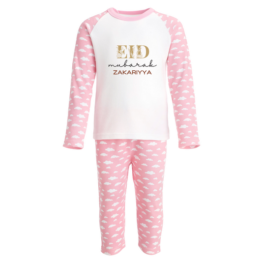 Personalised Eid Baby & Kids Pyjamas – Eid Bloom