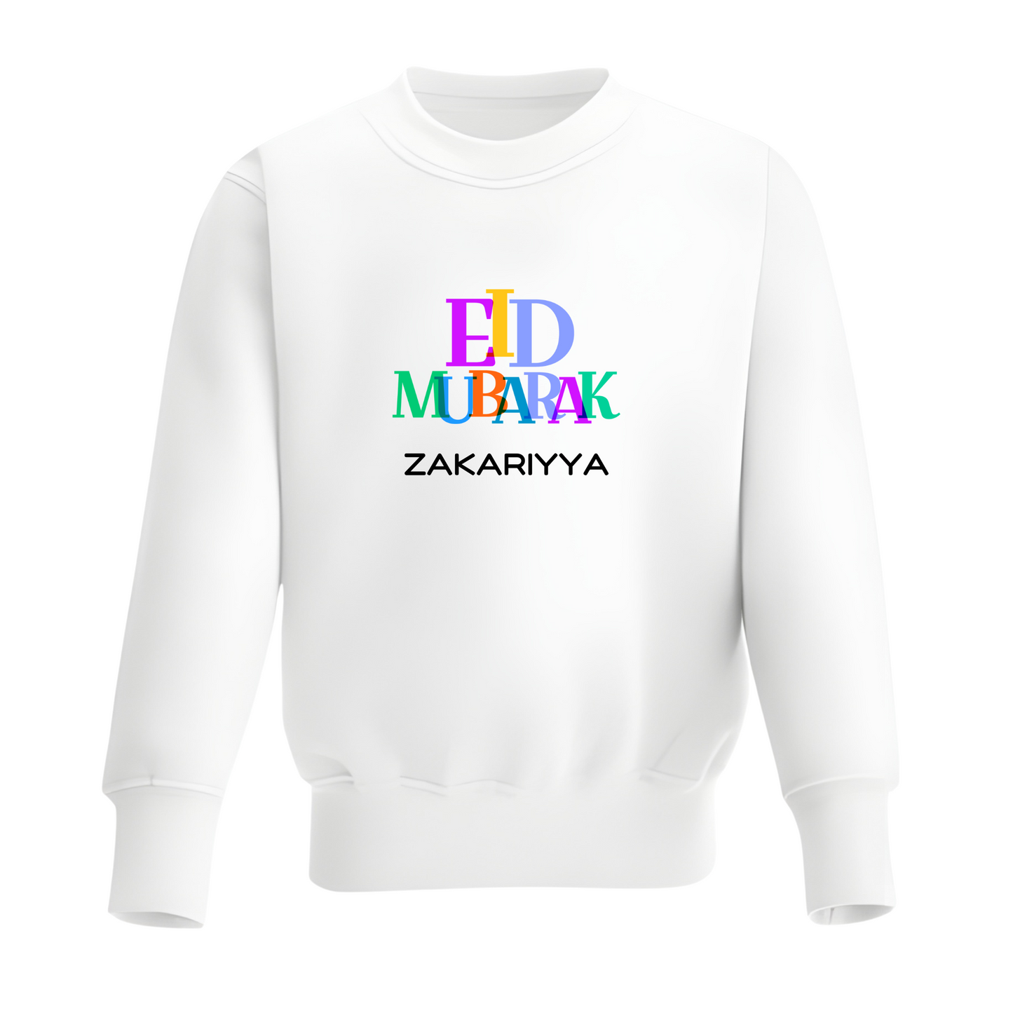 Personalised Eid Baby & Kids Sweatshirt – Eid Radiance