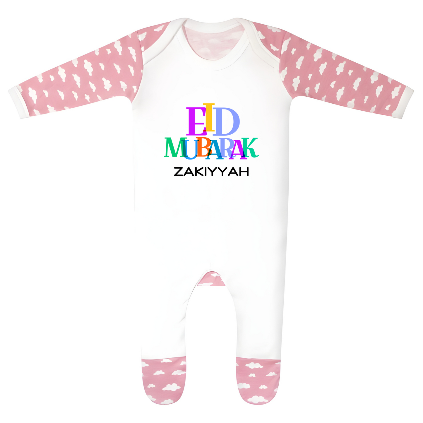 Personalised Eid Baby Rompersuit – Eid Radiance