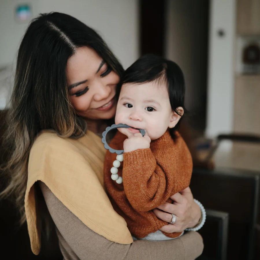 Mushie Flower Bracelet Teether - Pack of 3