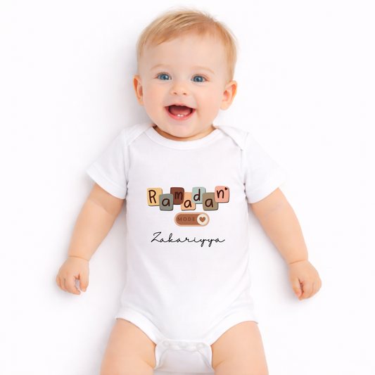 Personalised Baby Grow - Ramadan Mode