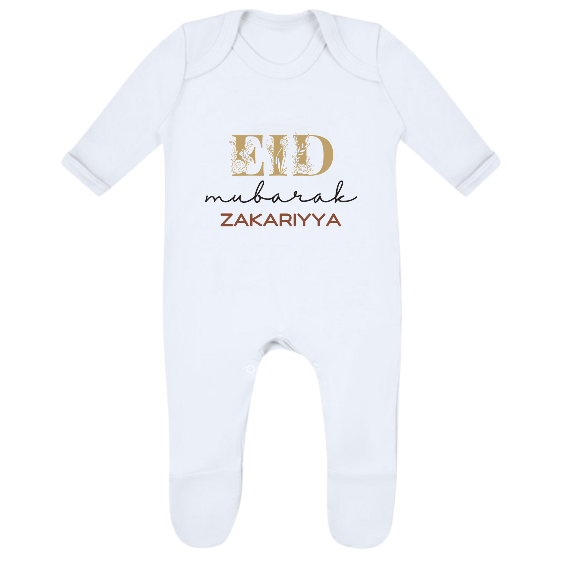 Personalised Eid Baby Rompersuit – Eid Bloom