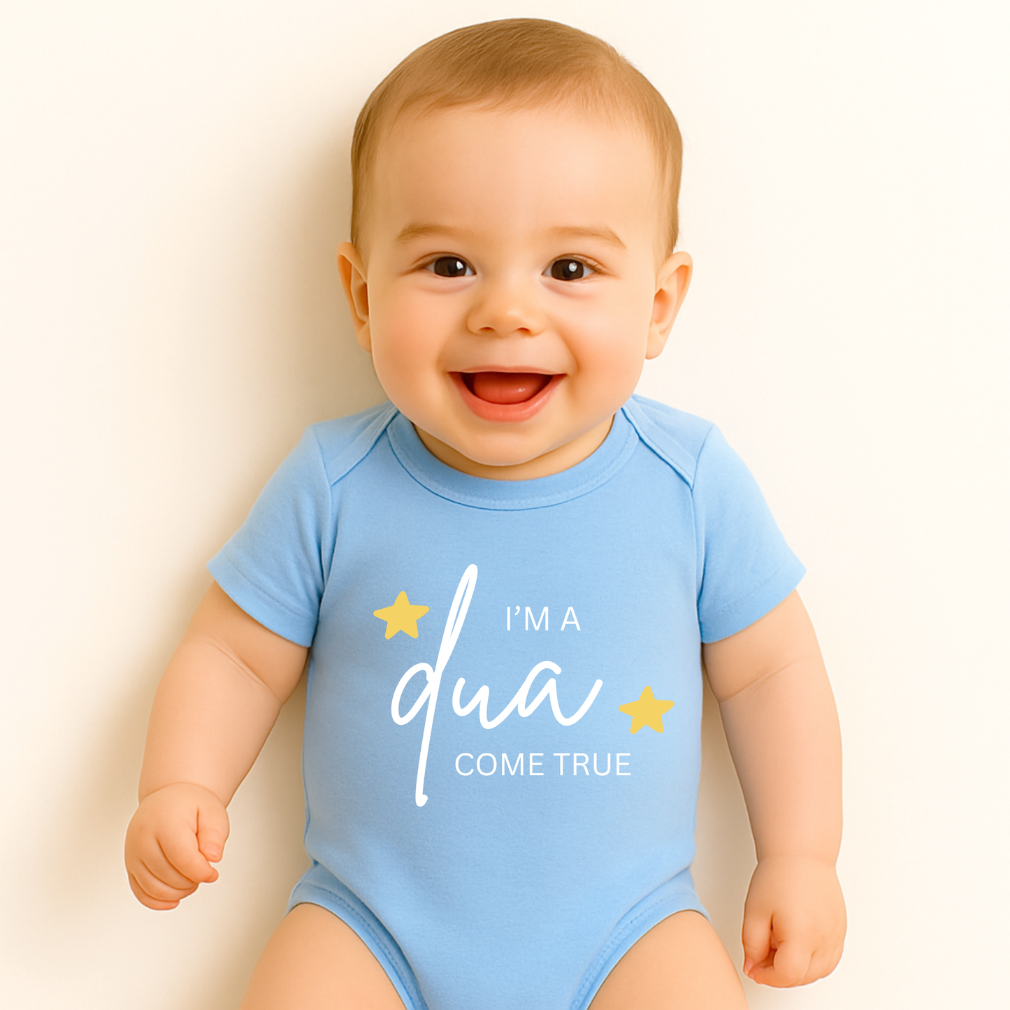 Personalised Baby Boys Bodysuit - Dua Come True