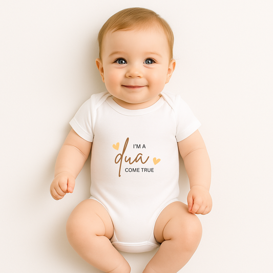 Baby Bodysuit - Dua Come True - Neutral