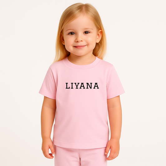 Personalised GOTS Organic Kids T-Shirt