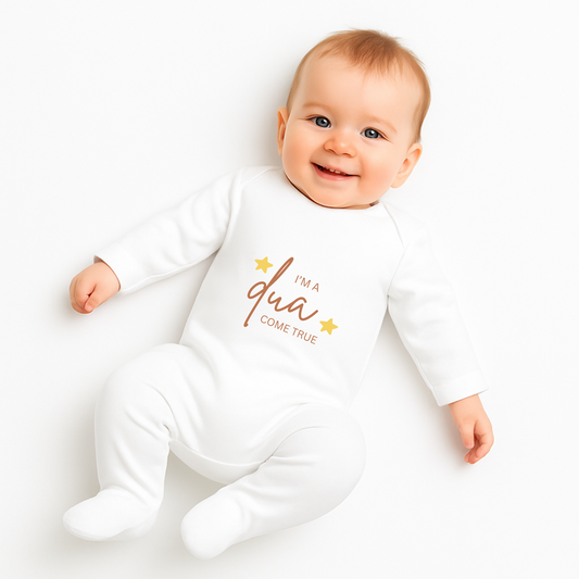 Personalised Baby Rompersuit - Dua Come True
