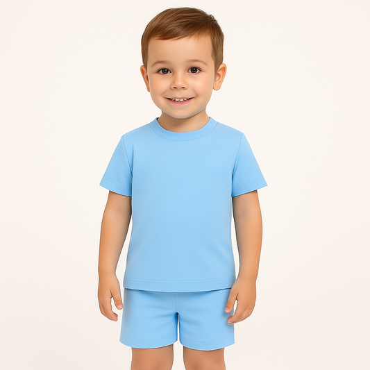 Personalised Baby & Kids T-Shirt & Shorts Set