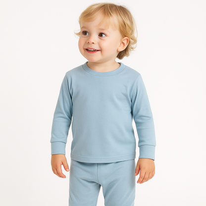 Personalised Organic Baby Pyjama Set