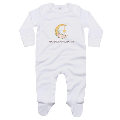 Classic Baby Onesie - Ramadan Floral Moon