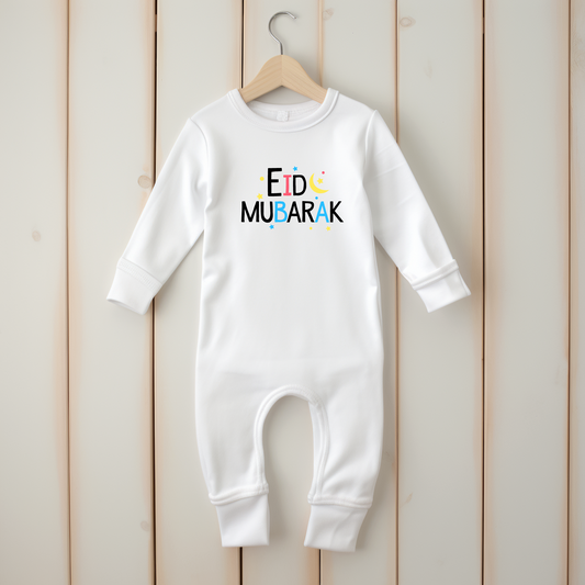 Baby Organic Romper - Playful Colours