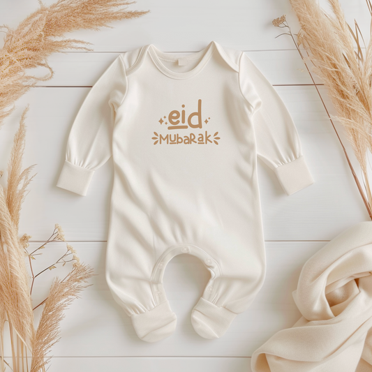 Baby Organic Sleepsuit - Eid Sparkle