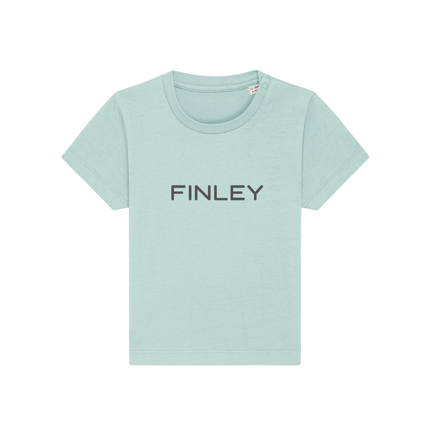 Personalised GOTS Organic Baby T-Shirt