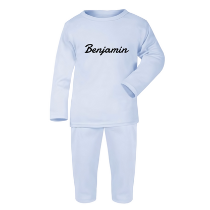 Personalised Baby Pyjama Set