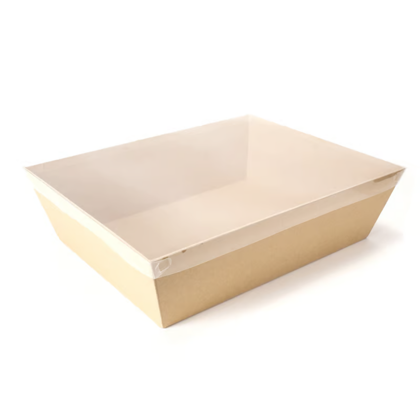 Personalised Hamper Gift Box with Clear Lid