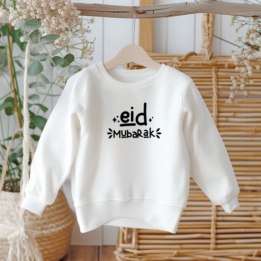 Baby & Kids Organic Sweatshirt - Eid Sparkle