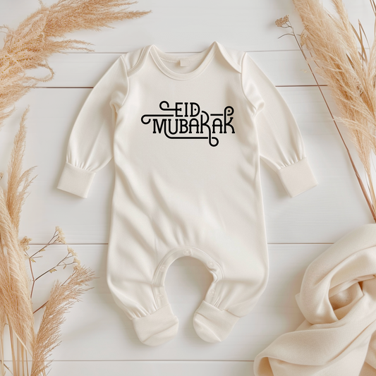 Baby Organic Sleepsuit - Eid Elegance