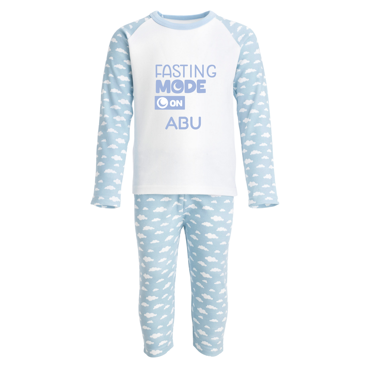 Personalised Baby & Kids Pyjamas – Fasting Mode On