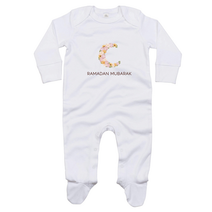 Classic Baby Onesie - Ramadan Floral Moon