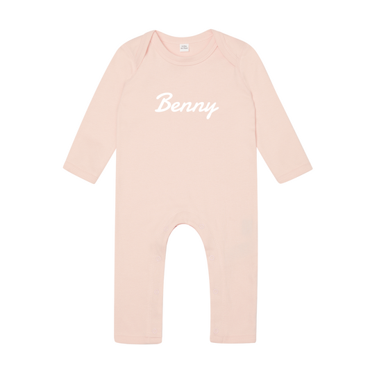 Personalised Organic Baby Romper