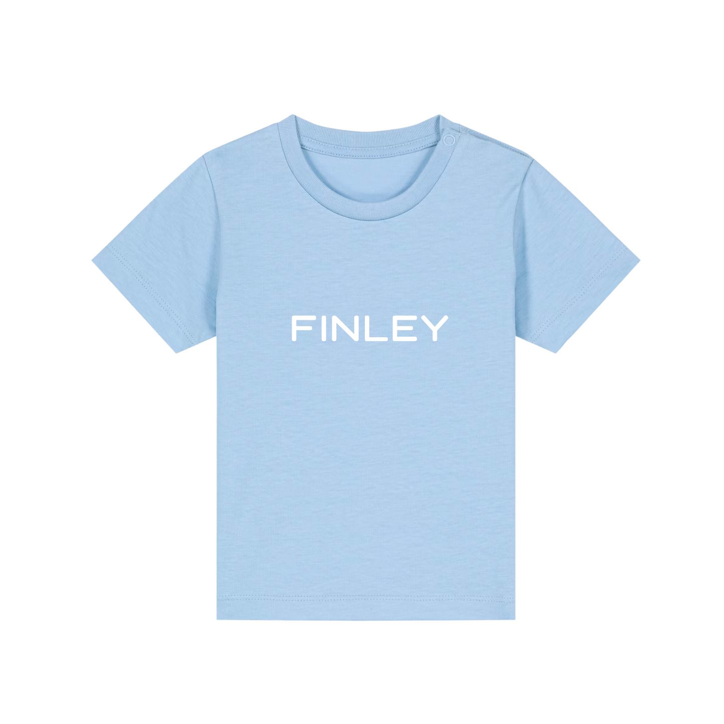Personalised GOTS Organic Baby T-Shirt