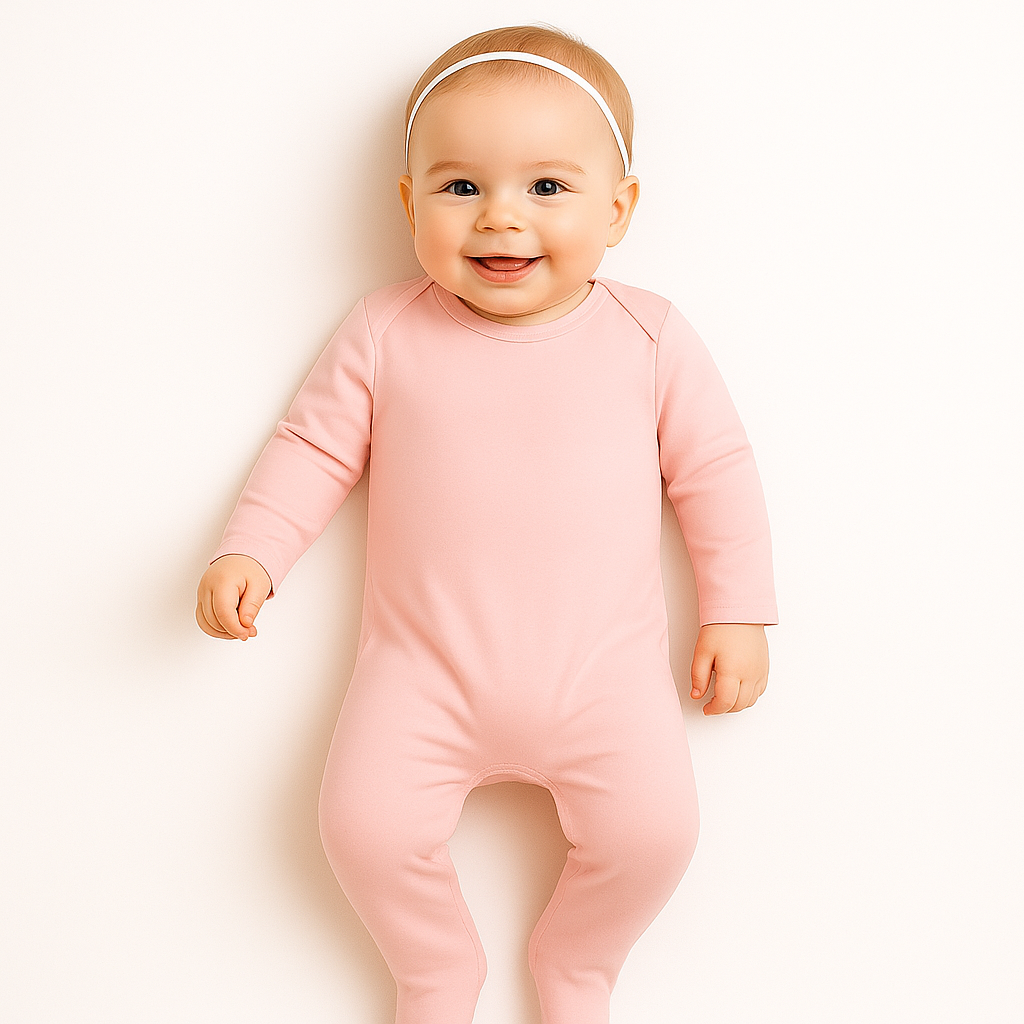 Personalised Organic Baby Romper