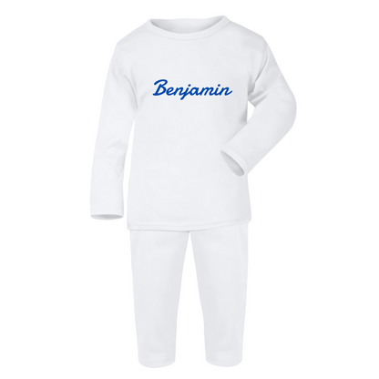 Personalised Baby Pyjama Set