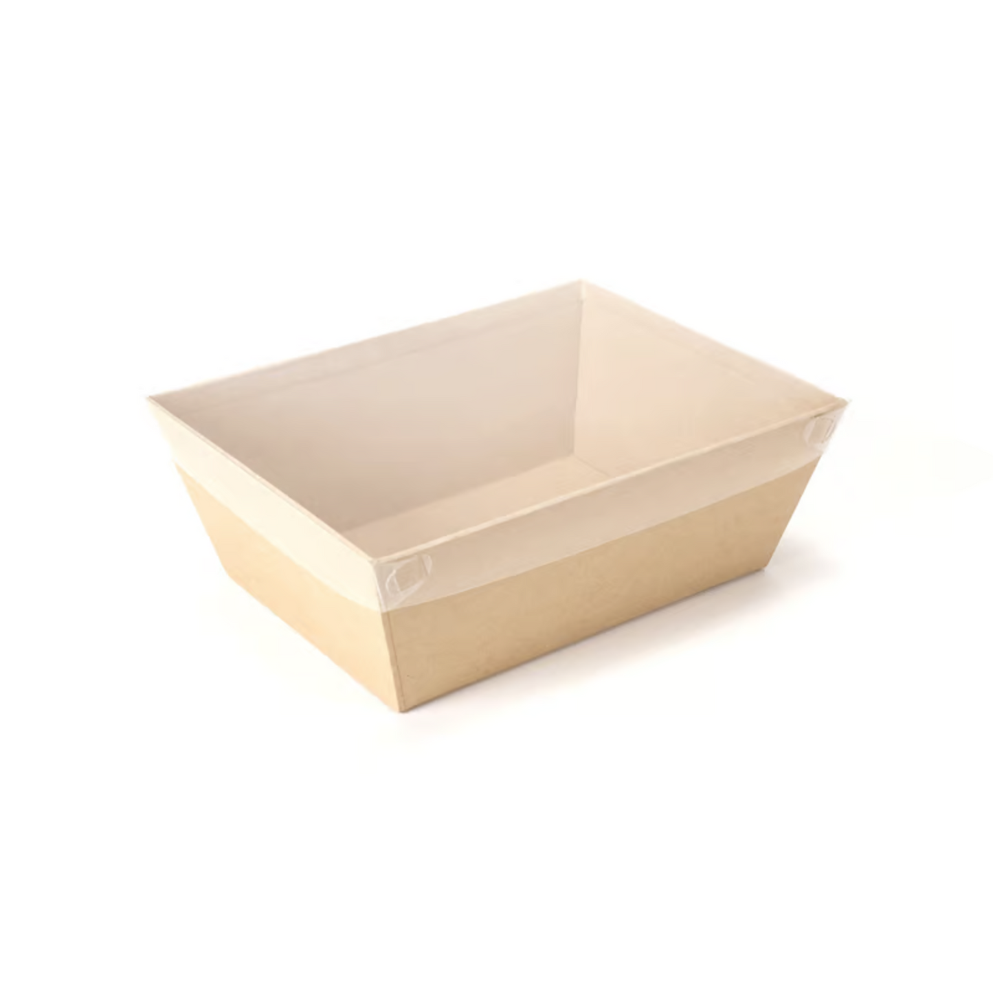 Personalised Hamper Gift Box with Clear Lid