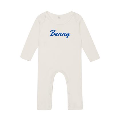Personalised Organic Baby Romper