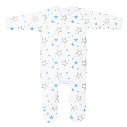 Personalised Baby Rompersuit – Star Print