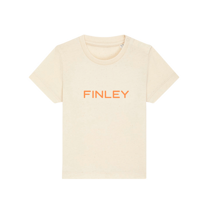 Personalised GOTS Organic Baby T-Shirt