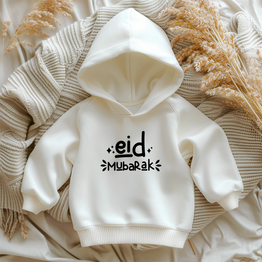 Organic Baby Hooded Sweatshirt - Eid Sparkle