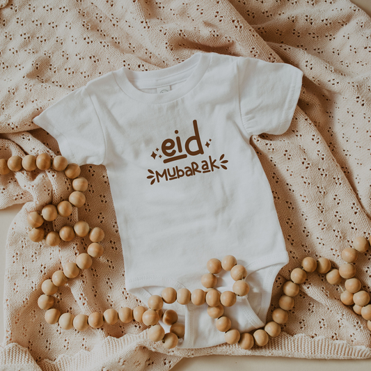 Baby Organic Bodysuit - Eid Sparkle