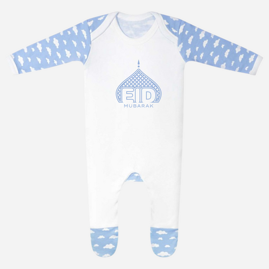 Baby Cloud Romper - Mosaic Dome