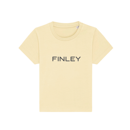 Personalised GOTS Organic Baby T-Shirt