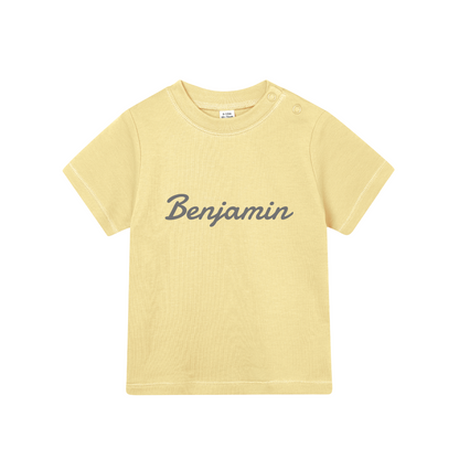 Personalised Organic Baby & Toddler T-Shirt
